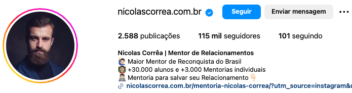Instagram Nicolas Corrêa